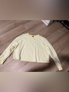 wild fable yellow striped terry cloth set